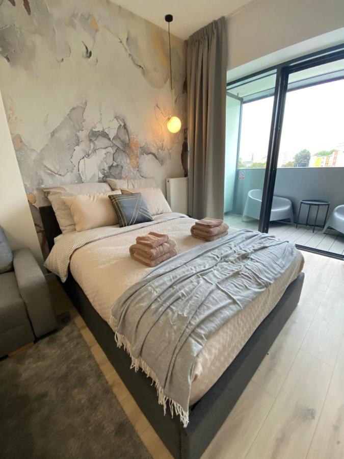 Apartamenty Hanza Tower Gold Estetino Exterior foto